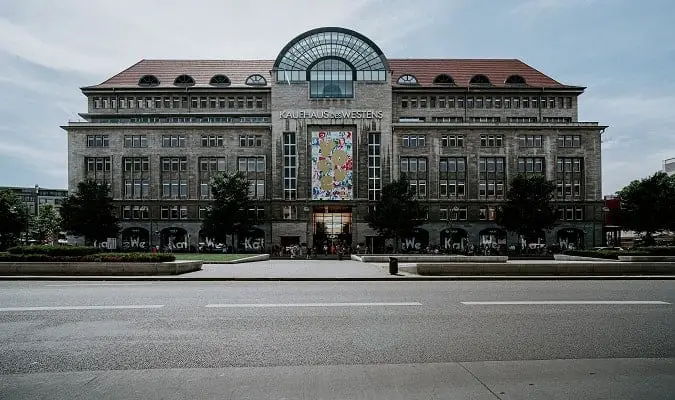 Department store in Berlin