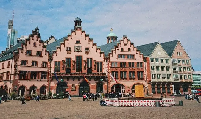 Römerberg Square in Frankfurt