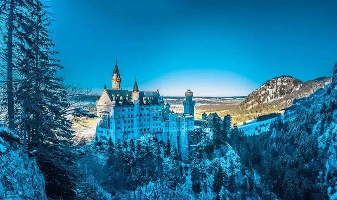 Neuschwanstein Castle Photo in Winter