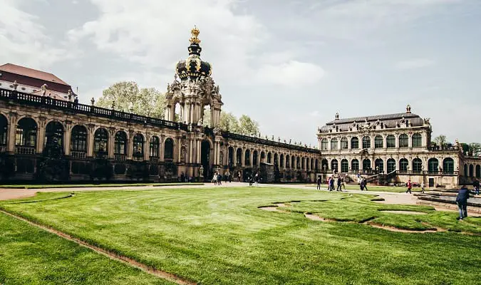 The Beautiful Zwinger Museum Complex