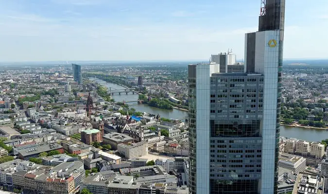 Enjoy the 360-degree view of Frankfurt from the Main Tower