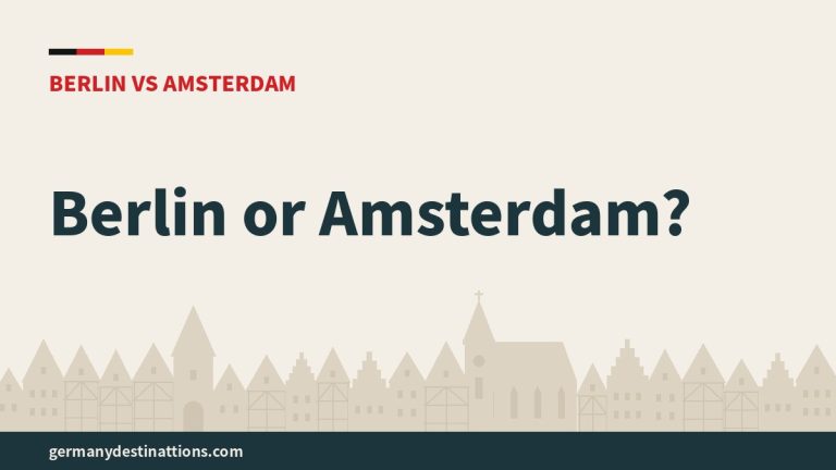 Berlin or Amsterdam?