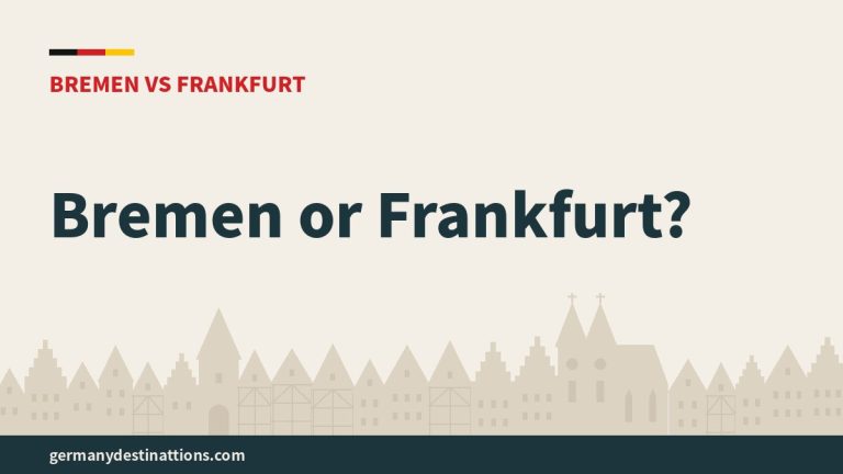 Bremen or Frankfurt?