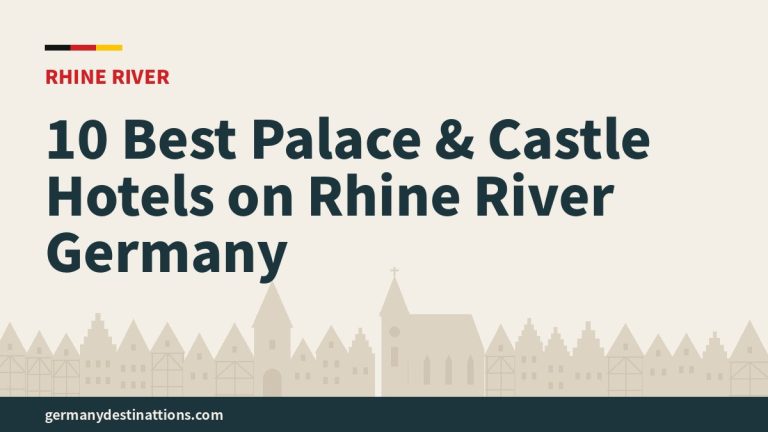 10 Best Palace & Castle Hotels on Rhine River Germany