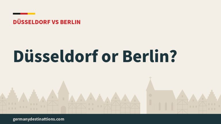 Düsseldorf or Berlin?