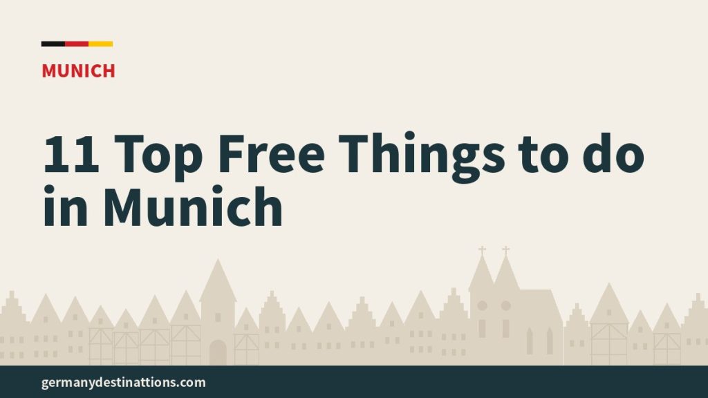 11 Top Free Things to do in Munich