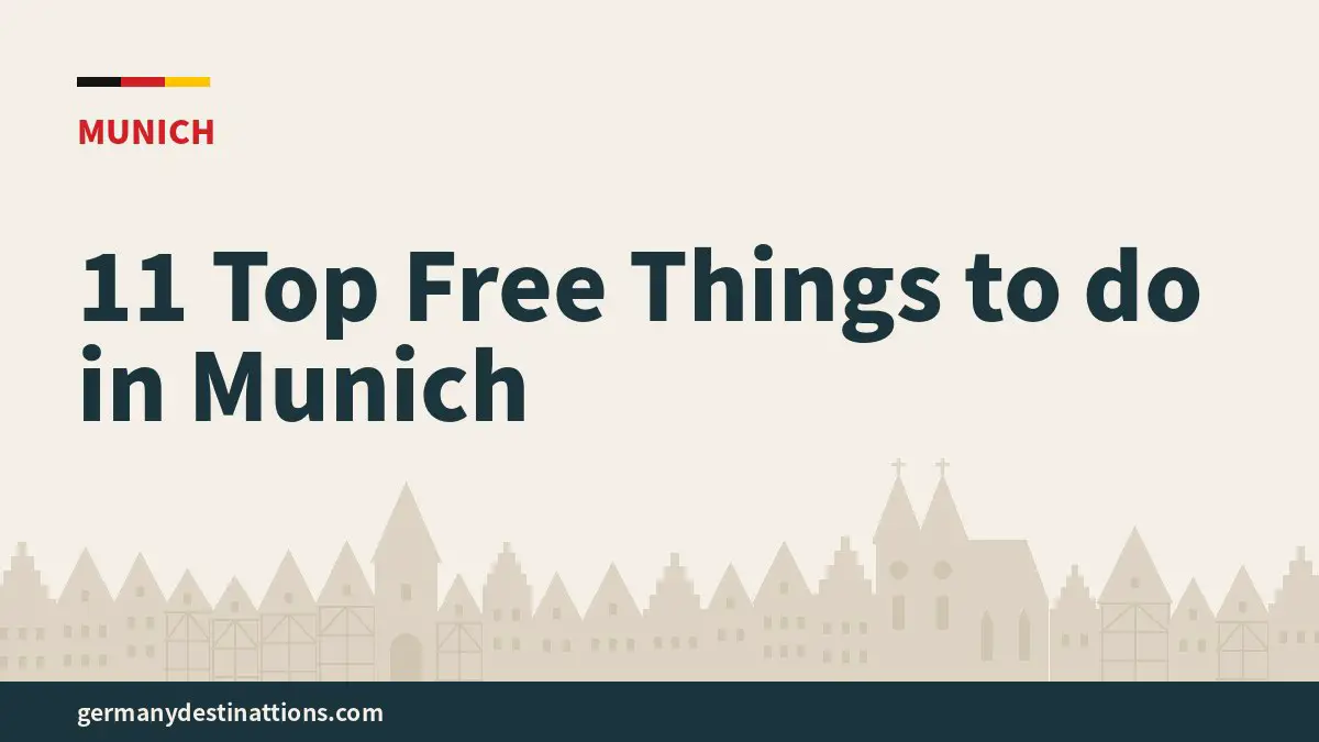 11 Top Free Things to do in Munich