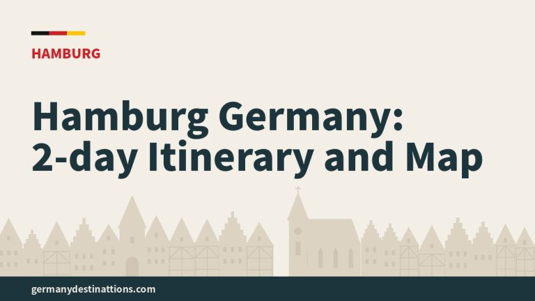 Hamburg Germany: 2-day Itinerary and Map