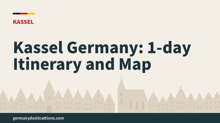Kassel Germany: 1-day Itinerary and Map