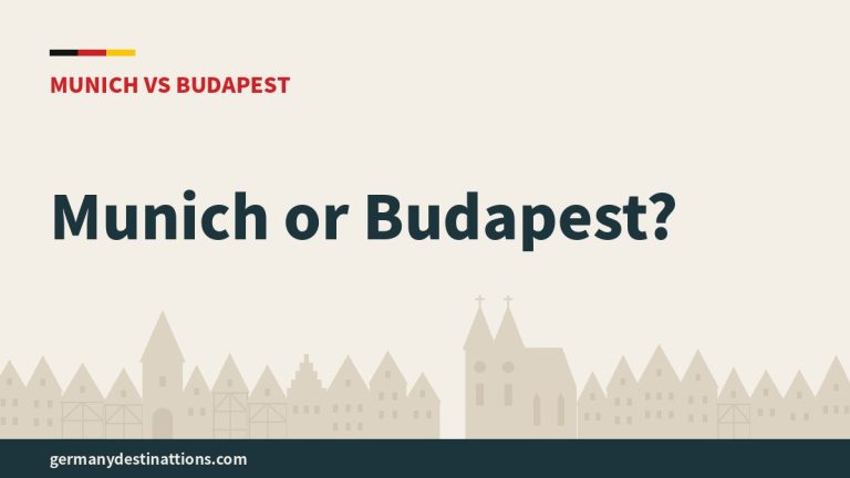 Munich or Budapest?