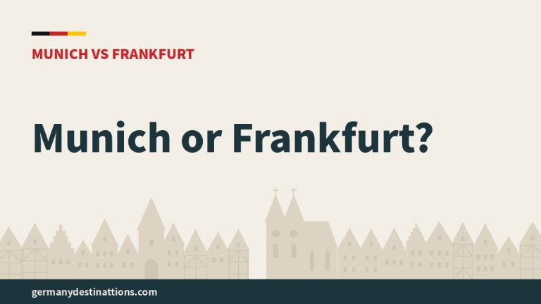 Munich or Frankfurt?