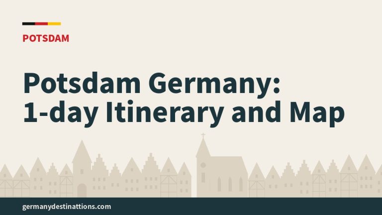 Potsdam Germany: 1-day Itinerary and Map