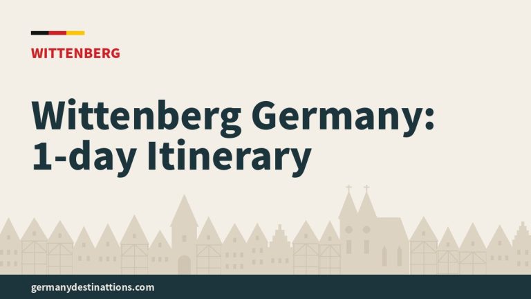 Wittenberg Germany: 1-day Itinerary